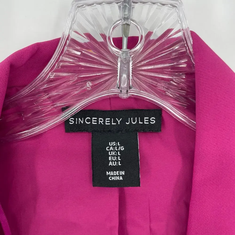 Sincerely Jules Long Blazer Size Large
